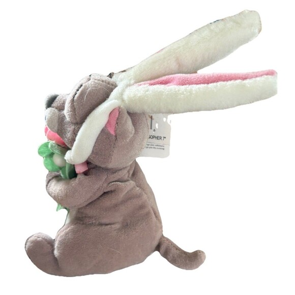 NWT The Disney Store GOPHER Easter Mini Bean Bag Winnie the Pooh 7" Plush Vtg - Picture 5 of 6